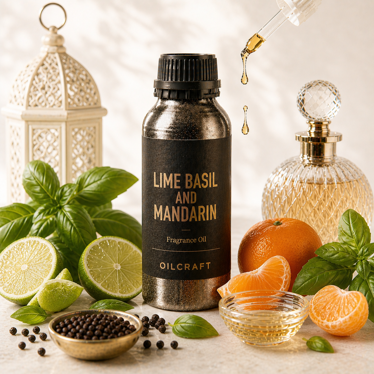 LIME BASIL AND MANDARIN